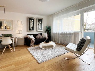 Hauptbild AB 01.07. FREI! RENOVIERTE 4-ZI.-WHG. MIT ZWEI BALKONEN IN MÜNCHEN-FREIMANN
